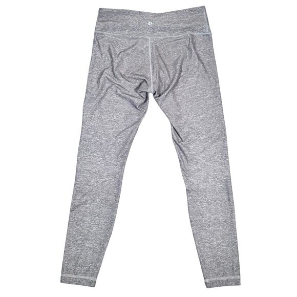 Lululemon Wunder Under Pant Women's 6 Heathered Slate Leggings Luon Luxtreme Gym - Picture 2 of 7